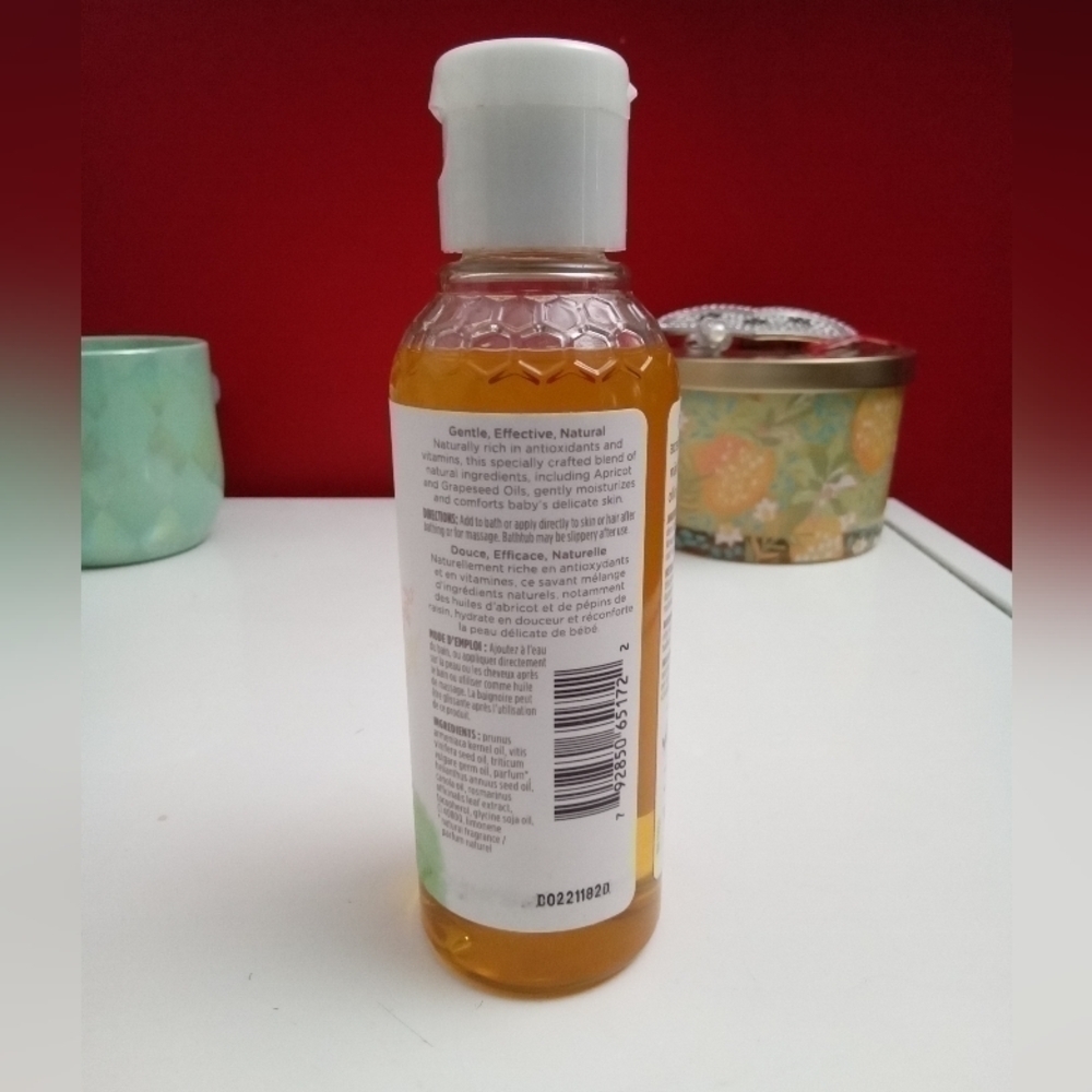 BURT'S BEES💥 BABY OIL 100% NATURAL 5 OZ 🆕 - Picture 2 of 2